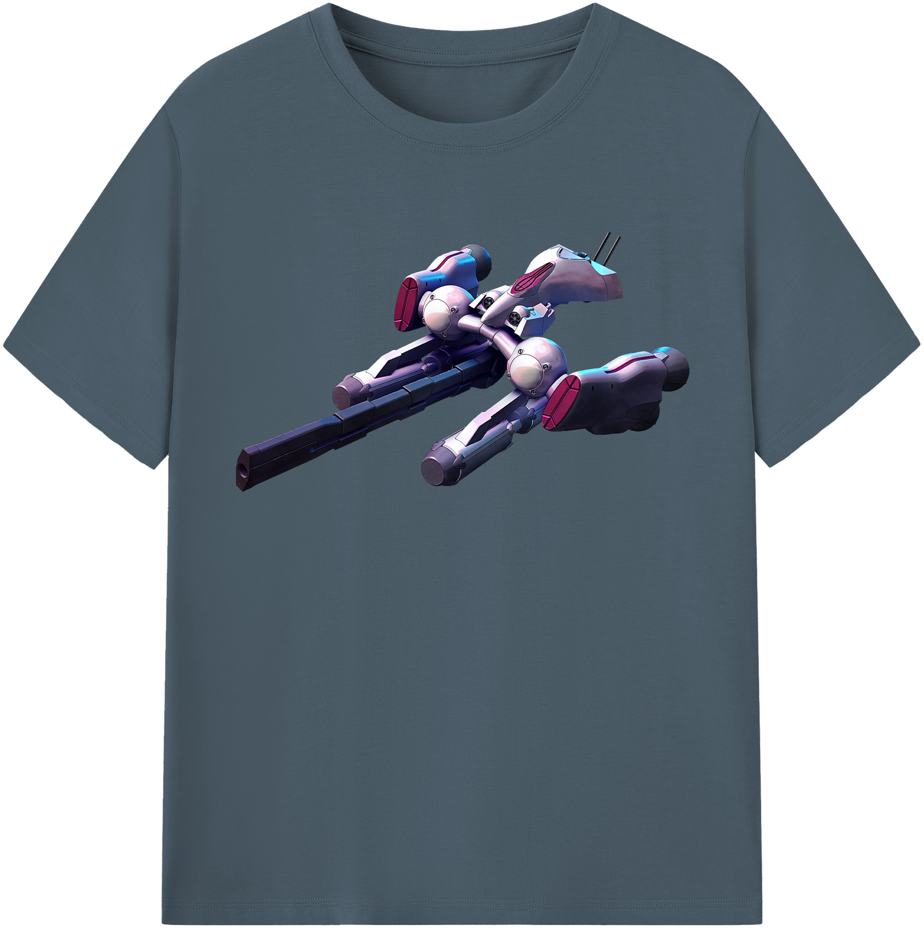 （画像用） 機動戦士ガンダム Mobile Suit Gundam 綿100％半袖Tシャツ（フロントプリント）
